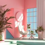 Interior design rosa